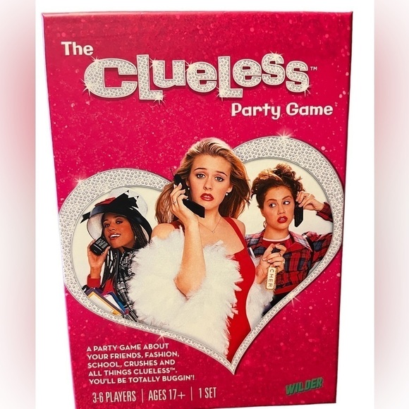 The Clueless Party Game - Brand New Sealed Box - Fuzzy Pen Included - Ages 17+ - Picture 1 of 5